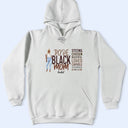 Afro Mom,Love - Dope Black Mom - Personalized T Shirt