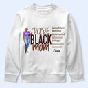 Afro Mom,Love - Dope Black Mom - Personalized T Shirt