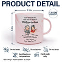 Gift For Mother - Punch Her In The Face - Personalized Marble Mug
