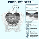 Memorial, Custom Photo, Sad, Gift For Son, Gift For Daughter - Custom Photo I Have An Angel Watching Over Me - Personalized Acrylic Car Hanger