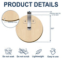 Memorial,Custom Photo,Gift For Father,Sad - Custom Photo I Used To Be His Angel Now He's Mine - Personalized Custom Shaped Car Visor Clip