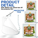 Christmas, Family, Parents, Gift For Kids, Happy, Baseball - 3D Effect Baseball Gingerbread Family On Field - Personalized Custom Shaped Acrylic Ornament