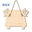 Halloween, Pet Lovers, Pet Mom, Pet Dad, Happy - Welcome To Our Web Halloween Truck - Personalized Custom Shaped Wood Sign