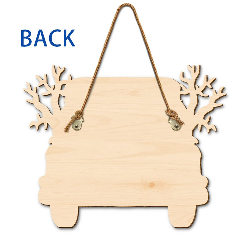 Halloween, Pet Lovers, Pet Mom, Pet Dad, Happy - Welcome To Our Web Halloween Truck - Personalized Custom Shaped Wood Sign