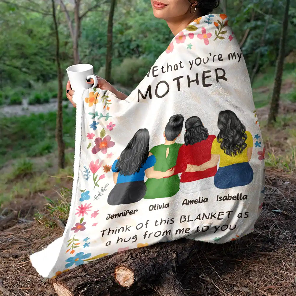 Gift For Bestie, Gift For Sisters, Happy - Bestie Sister I Love That You're My Friend - Personalized Fleece Blanket, Sherpa Blanket