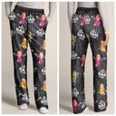 Gift For Father, Gift For Grandpa, Happy, Custom Photo - Custom Photo Cute Kids Best Dad Grandpa Ever Rain Pattern - Personalized Pajama Pants