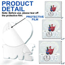 Christmas, Gift For Couples, Gift For Husband, Gift For Wife, Gift For Boyfriend, Happy - Find You Sooner And Love You Longer Couple - Personalized Custom Shaped Acrylic Ornament