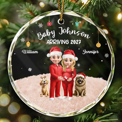 Circle Glass Ornaments