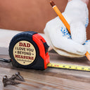 Wander Prints Gift For Dad - I Love You Beyond Measure Tape Measure - Father’s Day, Birthday, Christmas Gift AZCS