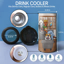 Thank You Best Dog Mom Ever - Birthday, Anniversary Gift For Dog Lover, Woman Who Loves Dogs - Personalized 4 In 1 Can Cooler Tumbler