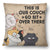 This Is Our Couch Go Sit Over There Funny Cartoon Cat - Gift For Cat Lovers - Personalized Pillow