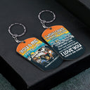 I Wish I Could Turn Back The Clock - Anniversary, Loving Gifts For Couples, Husband, Wife, Camping Lovers - Personalized Aluminum Keychain