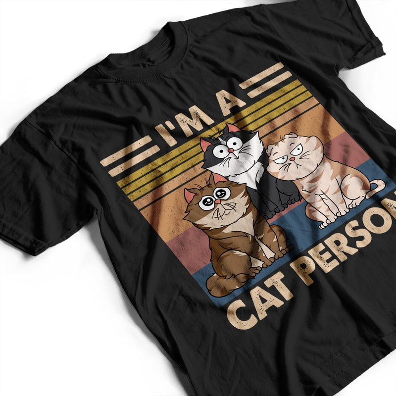 Je suis un amoureux des chats, drôle de dessin animé de chat - Cadeau pour les amoureux des chats - T-shirt personnalisé