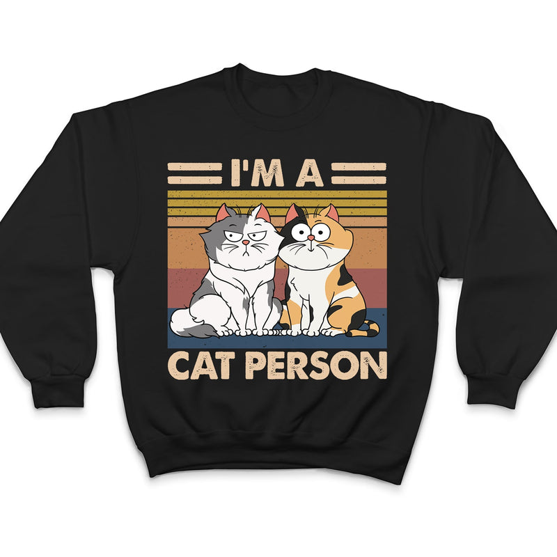 Je suis un amoureux des chats, drôle de dessin animé de chat - Cadeau pour les amoureux des chats - T-shirt personnalisé