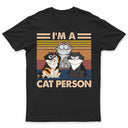 Je suis un amoureux des chats, drôle de dessin animé de chat - Cadeau pour les amoureux des chats - T-shirt personnalisé