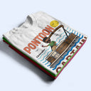 Pontoon Captain Pontoon Queen - Birthday, Anniversary, Travel, Vacation Gift For Woman, Man - Personalized T Shirt