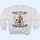 Passionné de chats - Cadeau d'anniversaire amusant pour les amoureux des chats - T-shirt personnalisé