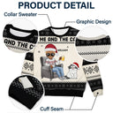 Best Dog Mom Ever Chibi - Christmas Gift For Dog Lovers, Cat Lovers - Personalized Unisex Ugly Sweater