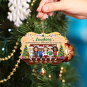 Work Will Be So Much Shitter Without You - Christmas Gifts For Colleagues, Coworker, Friends - Personalized Custom Shaped Acrylic Ornament