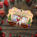 Work Will Be So Much Shitter Without You - Christmas Gifts For Colleagues, Coworker, Friends - Personalized Custom Shaped Acrylic Ornament