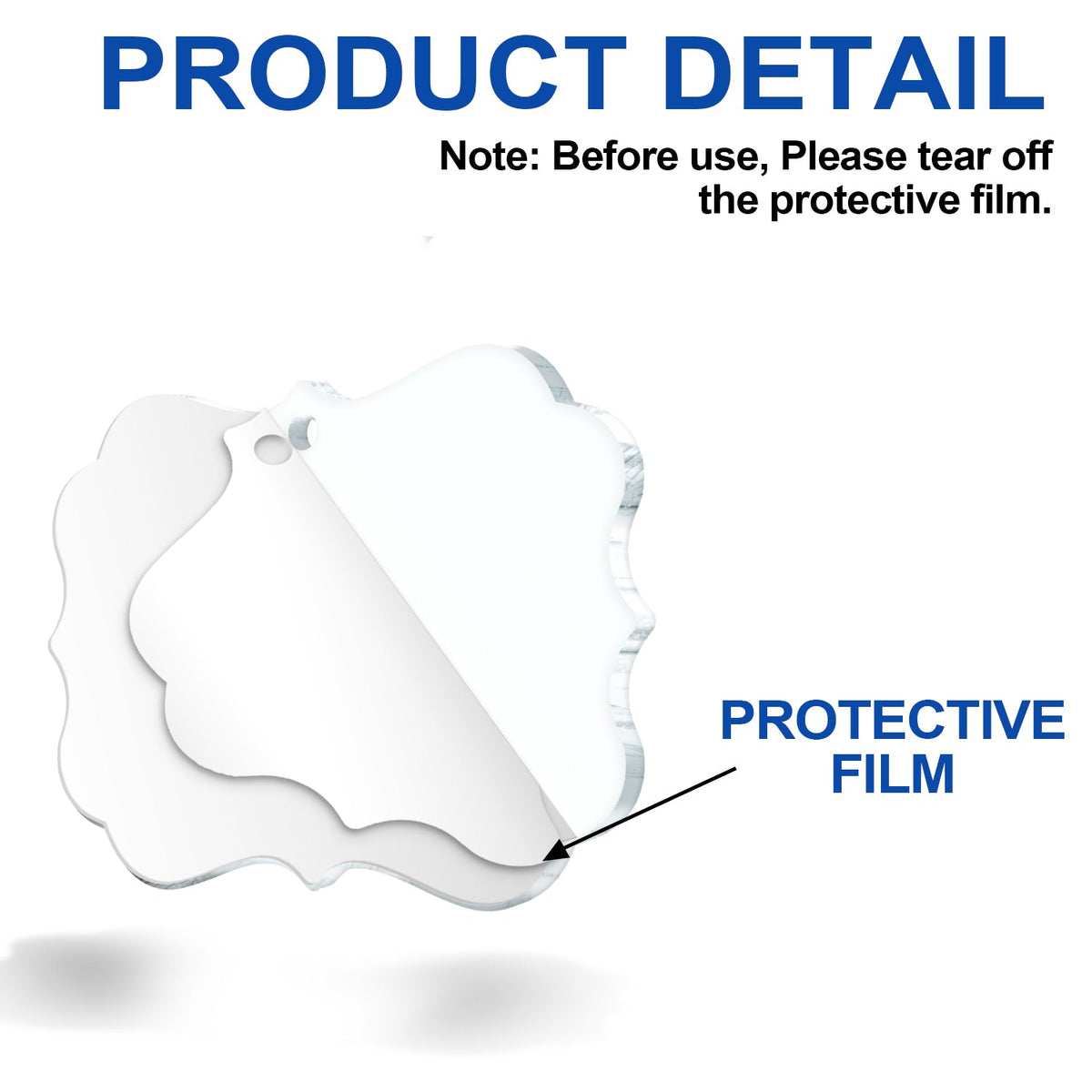 Work Will Be So Much Shitter Without You - Christmas Gifts For Colleagues, Coworker, Friends - Personalized Custom Shaped Acrylic Ornament