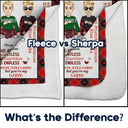 Meilleurs amis pour toujours, partenaires de crime - Cadeau d'anniversaire, cadeau d'amour pour meilleurs amis, collègues, frères et sœurs, famille - Couverture polaire personnalisée