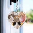 Porte-clés personnalisé en bois avec photo de votre animal de compagnie