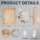 Custom Photo To My Mom We Hope Every Time You Light This Up - Birthday, Loving Gift For Mom, Mother, Grandma, Grandmother - Personalized Picture Frame Light Box