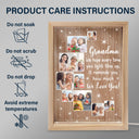 Custom Photo To My Mom We Hope Every Time You Light This Up - Birthday, Loving Gift For Mom, Mother, Grandma, Grandmother - Personalized Picture Frame Light Box