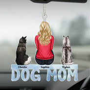 Cadeau pour amoureux des animaux - Cintre de voiture personnalisé en acrylique