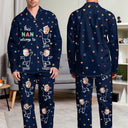 Custom Photo This Nana Belongs To - Birthday, Loving Gift For Mom, Grandma - Personalized Long Pajamas Set