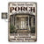 Custom Photo The Porch Time Well Wasted - Outdoor Decor For Couples, Family - Personalized Classic Metal Signs