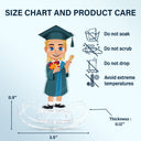 Custom Photo Happy Graduation Kids - Gift For Children, Grandkids - Personalized Acrylic Shaking Stand