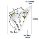 Et je vais dans la forêt - Cadeau pour les amateurs de camping - Autocollant de camping personnalisé, autocollant de décoration