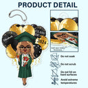 Custom Photo Happy Graduation - Gift For Friends, Children - Personalized Acrylic Car Hanger