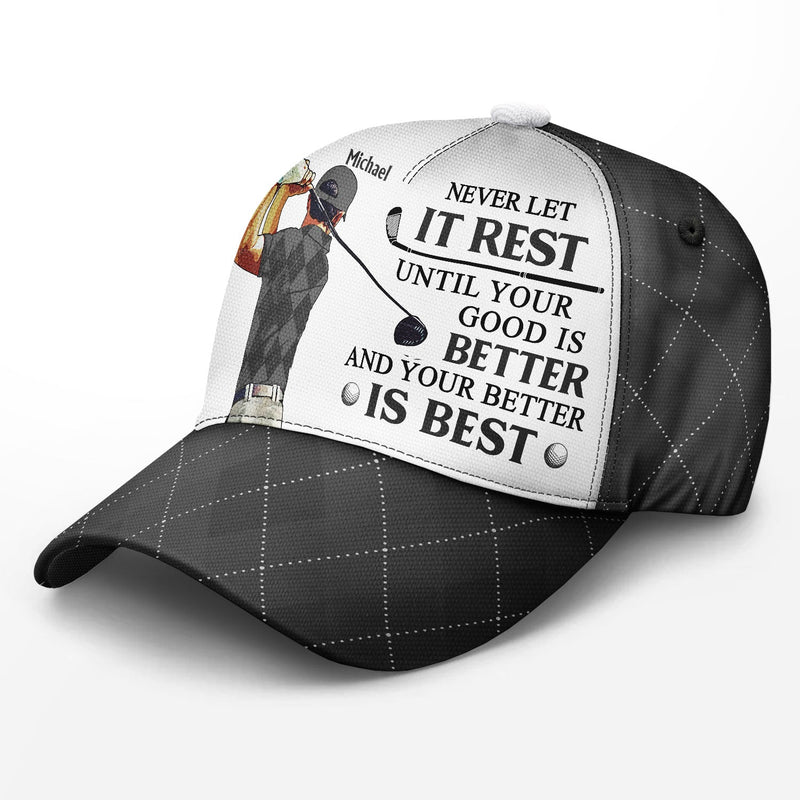 That's What I Do I Play Golf & I Know Things - Gift For Golfer - Personalized Classic Cap