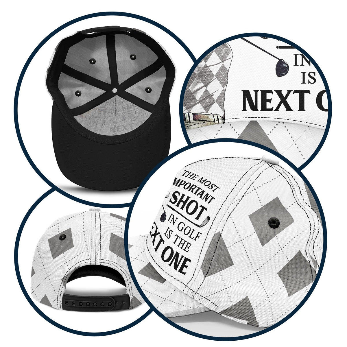 That's What I Do I Play Golf & I Know Things - Gift For Golfer - Personalized Classic Cap