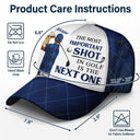 That's What I Do I Play Golf & I Know Things - Gift For Golfer - Personalized Classic Cap