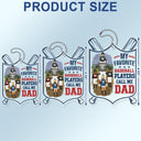 My Favorite Baseball Player Calls Me Dad - Gift For Father, Sport Fans - Personalized Acrylic Car Hanger