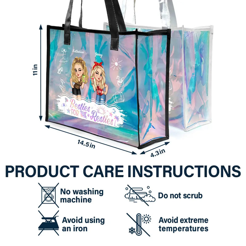 Girls Trip - Personalized Holographic Tote