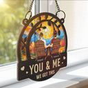 Branch Back Couple You & Me We Got This - Personalized Window Hanging Suncatcher Ornament