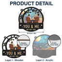 Branch Back Couple You & Me We Got This - Personalized Window Hanging Suncatcher Ornament