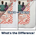 Best Friends Thanks For Being My Unpaid Therapist - Personalized Fleece Blanket, Sherpa Blanket