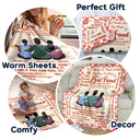 Best Friends Thanks For Being My Unpaid Therapist - Personalized Fleece Blanket, Sherpa Blanket