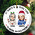 It Takes A Long Time To Grow An Old Friend Christmas - Personalized Circle Ceramic Ornament