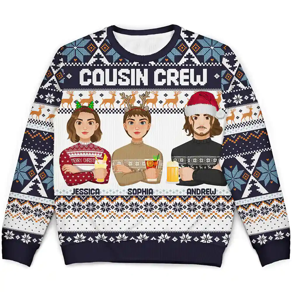 Merry Christmas Brother A Gift From Your Sister Ugly Sweater T-Shirt