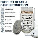 Gift For Bestie,Continue Shopping,Love - Here's To Being Friends Even When We're Old Besties - Personalized Mason Jar Light