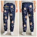 Gift For Grandma - Custom Photo This Nana Belongs To Grandkids - Personalized Pajama Pants