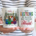 Best Friends Not Sisters By Blood But Sisters By Heart - Christmas Gift For BFF - Personalized Custom Mug