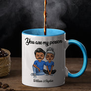 Quand je te dis que je t'aime - Cadeau pour couple - Tasse personnalisée avec accents